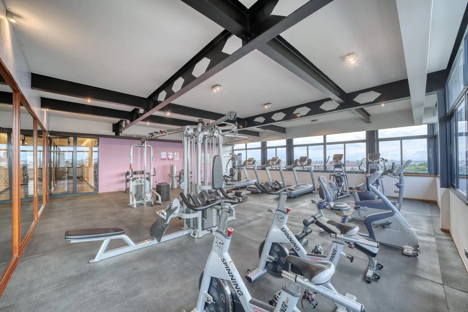 La salle de fitness